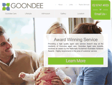 Tablet Screenshot of goondee.com.au